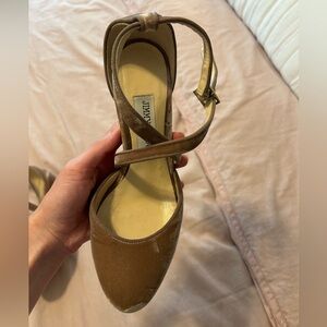 Jimmy Choo Gold Heels